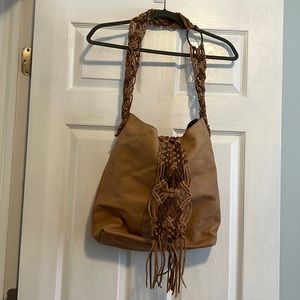 Lucky Brand Leather Hobo